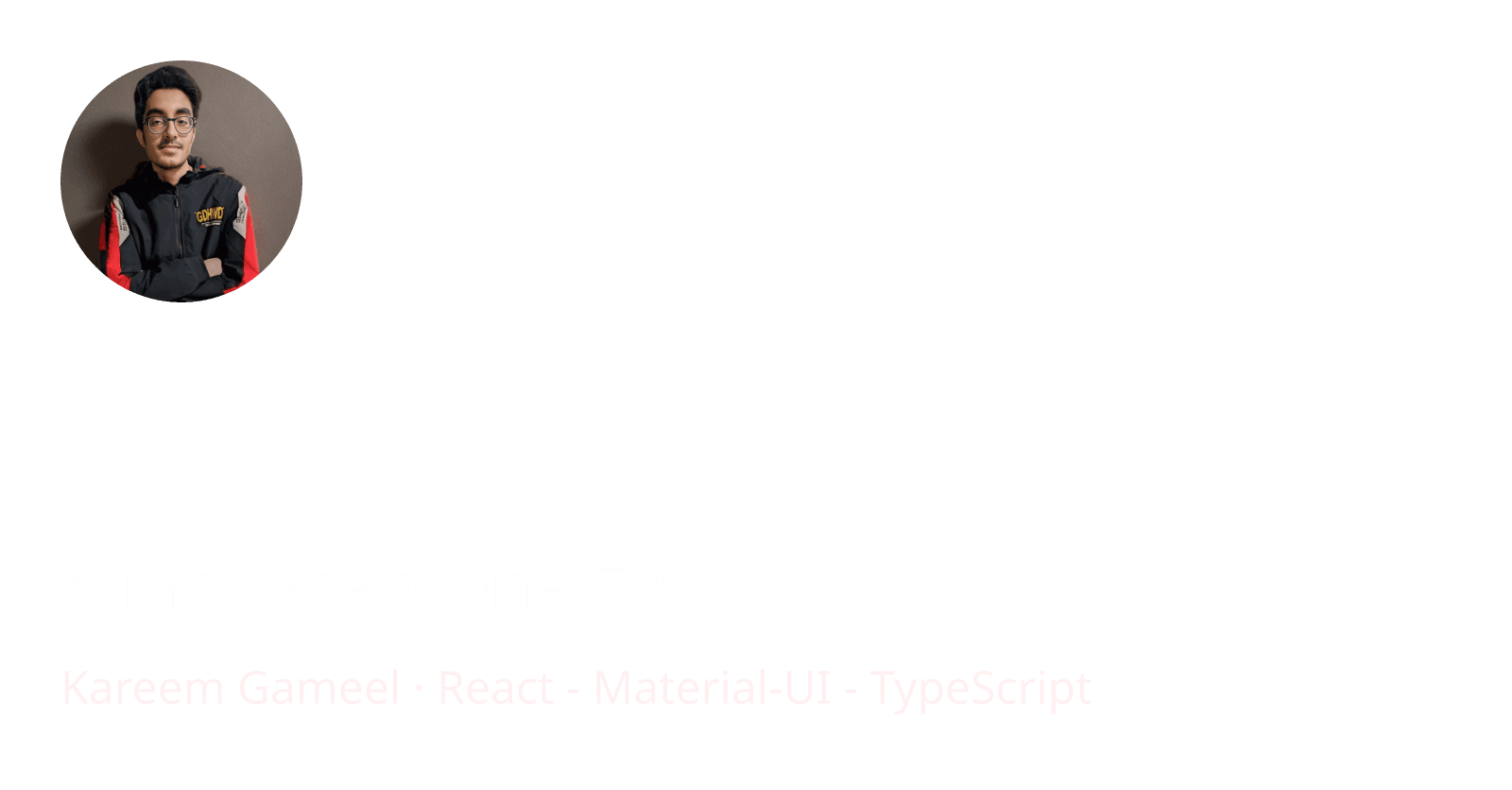 Updated and added features to Almohaseb One ERP system with ReactJS, TypeScript, and popular libraries like Material UI and Chart.js. Utilized Docker to run .NET APIs.